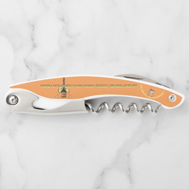 "Le Bubbles" Corkscrew (Front)