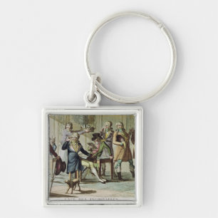 Le Cafe des Incroyables, 1797 Key Ring