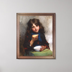 Le Casse-Croûte by Léon-Jean-Basile Perrault Canvas Print