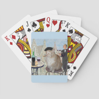 Le Cat du Cafe Playing Cards