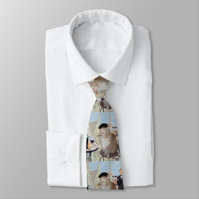 Le Cat du Cafe Tie (Tied)