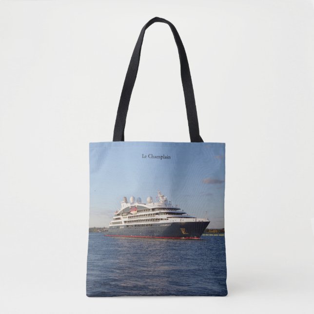 Le Champlain all over tote bag (Front)