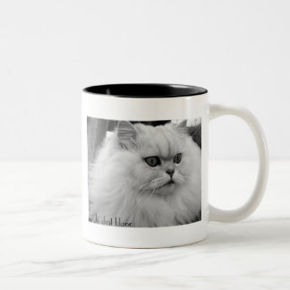 Le Chat Blanc Two-Tone Coffee Mug