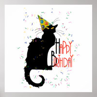 Le Chat Noir Happy Birthday