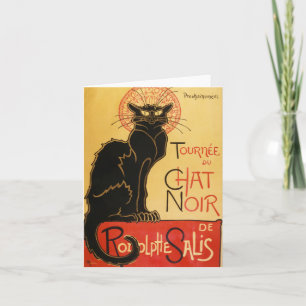 Le Chat Noir Note Card