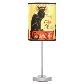 Le chat noir,Original billboard Desk Lamps
