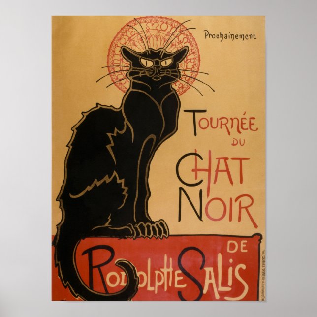 Le Chat Noir Original Poster (Front)