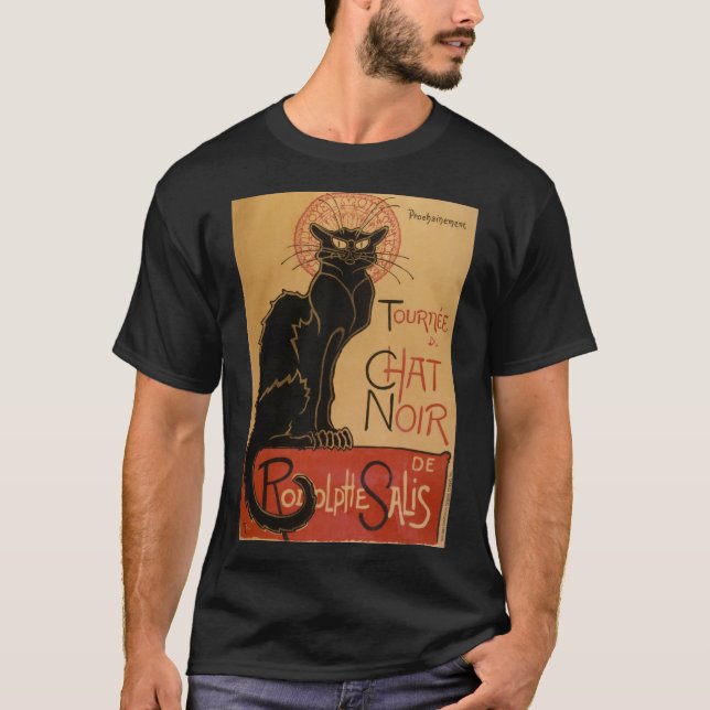 Le chat Noir - Steinlen T-Shirt (Front)
