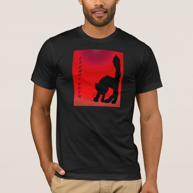 Le Chat Noir T-Shirt (Front)