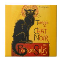 Le Chat Noir The Black Cat Art Nouveau Vintage