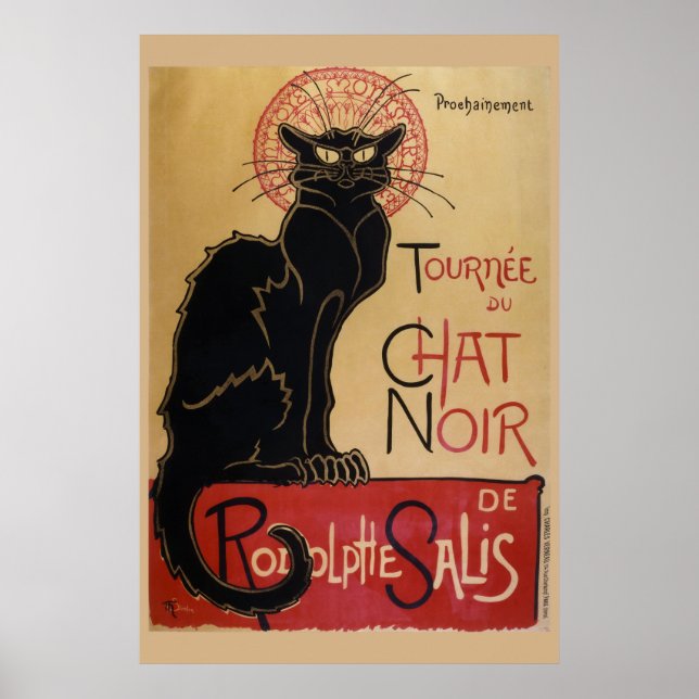 Le Chat Noir - The Black Cat Poster (Front)