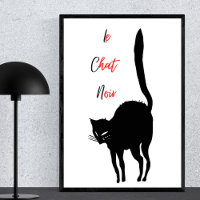 Le Chat Noir - Vintage Black Cat