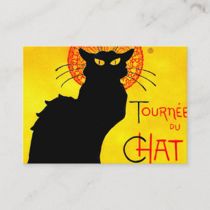 Le Chat Noir Vintage Enclosure Card