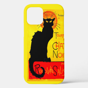 Le Chat Noir Vintage iPhone 12 Case