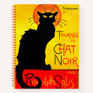 Le Chat Noir Vintage Notebook
