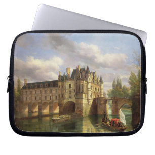 Le Chateau de Chenonceau, 1843 (oil on canvas) Laptop Sleeve