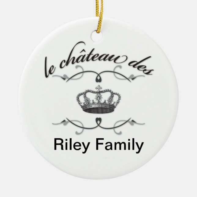 le chateau des YOUR NAME Ceramic Tree Decoration (Front)