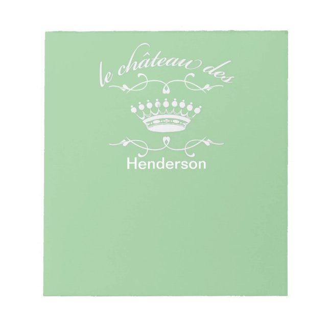 le chateau des YOUR NAME Notepad (Front)