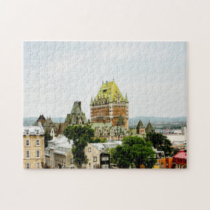 Le Chateau Frontenac Quebec City Jigsaw Puzzle