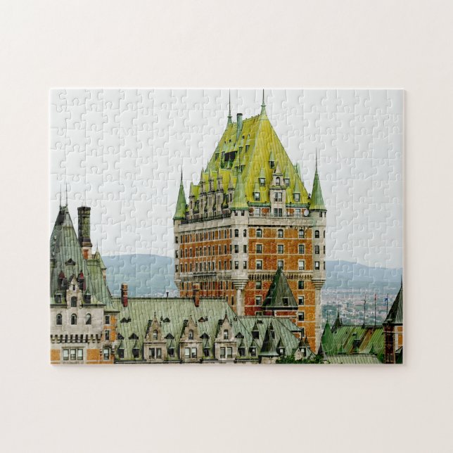 Le Chateau Frontenac Quebec City Jigsaw Puzzle (Horizontal)