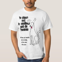 Le chien  est  le  meilleur ami de  l'homme