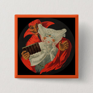 Le Chocolat Fausta Seduit Chocolate Seduction 15 Cm Square Badge