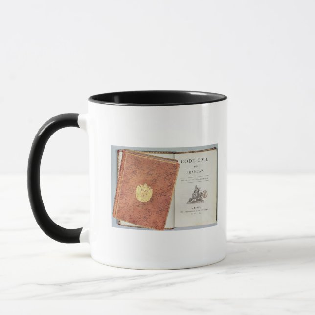 Le Code Civil des Francais' Mug (Left)