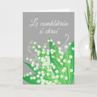 Le comhbhrón ó chroí Sympathy in Gaelic Botanical