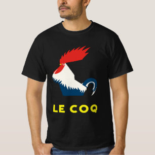 Le Coq Vector Art In Bold Bright Colours T-Shirt