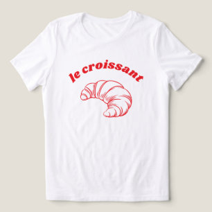 Le Croissant French family trip Tri-Blend Shirt