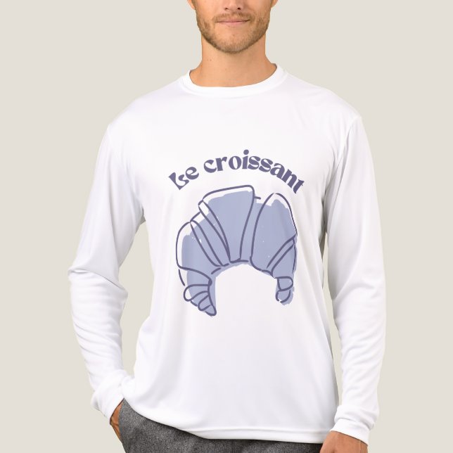 Le croissant Tri-Blend shirt (Front)
