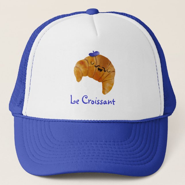 Le Croissant Trucker Hat (Front)