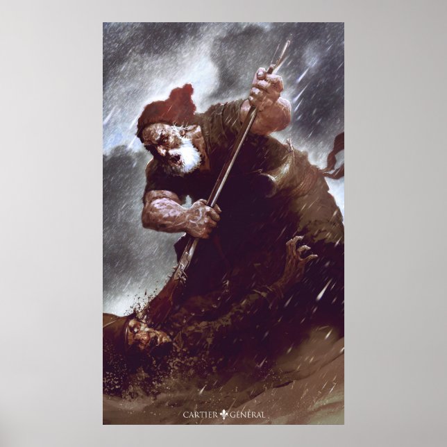 Le duel du vieux patriote poster (Front)