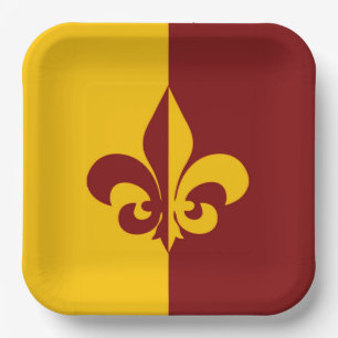 Le Fleur Paper Plate