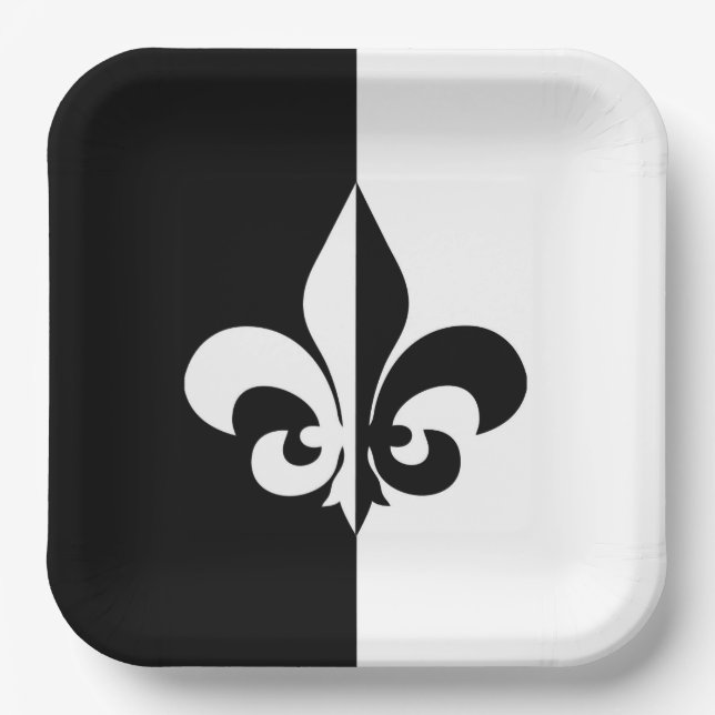 Le Fleur Paper Plates (Front)