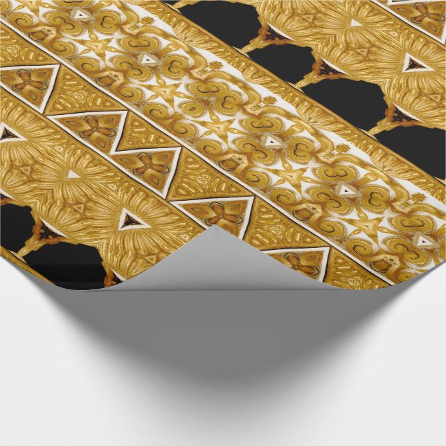 Le Franztkeer Elegant Chic  Wrapping Paper (Corner)