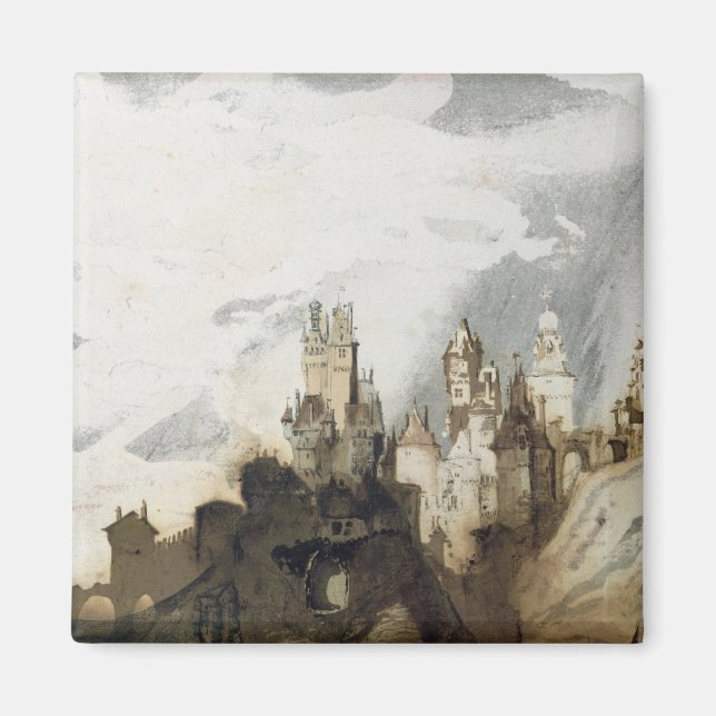 Le Gai Chateau Magnet (Front)