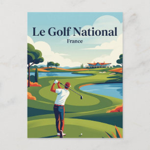 Le Golf National France Postcard