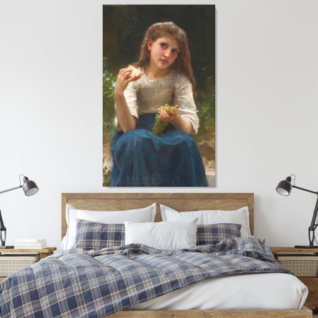 Le Goûter (1901) Canvas Print (Insitu(Bedroom))
