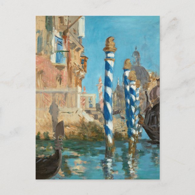 Le Grand Canal à Venise | Édouard Manet Postcard (Front)