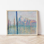 Le Grand Canal | Claude Monet Poster<br><div class="desc">Le Grand Canal (1908) by French Impressionist artist Claude Monet. This oil on canvas work is one of six paintings looking down the Grand Canal towards the Salute church, and part of Monet's larger series of paintings of Venice, Italy during his stay there. Use the design tools to add custom...</div>