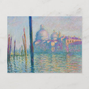 Le Grand Canal, Venice by Claude Monet (1908) Postcard