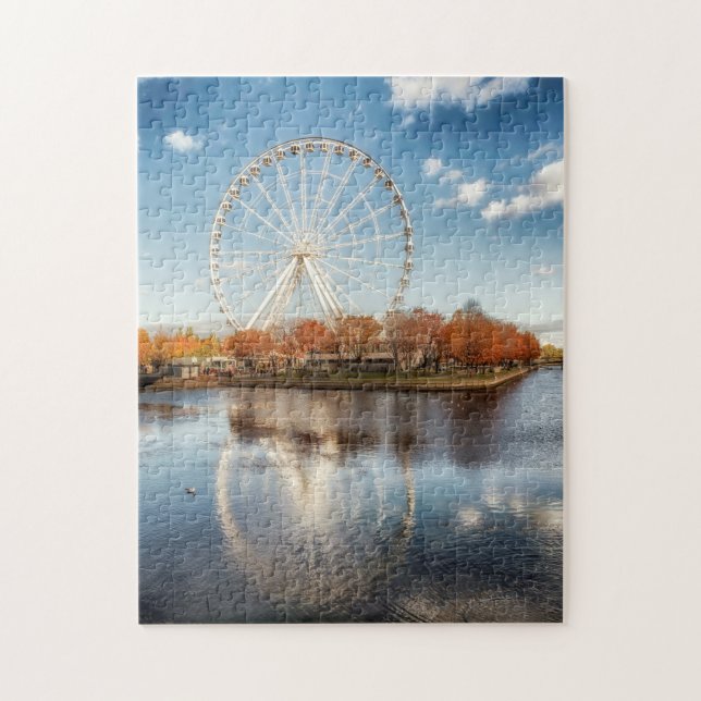Le Grande Roue de Montreal, Ferris Wheel Jigsaw Puzzle (Vertical)