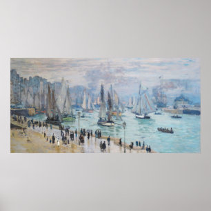 Le Havre, Bâteaux de Peche Sortant du Port   Monet Poster