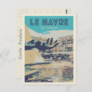 Le Havre France Le Volcan concert Hall Niemeyer Postcard