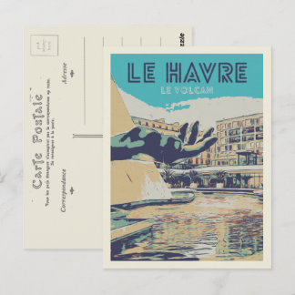 Le Havre France Le Volcan concert Hall Niemeyer Postcard
