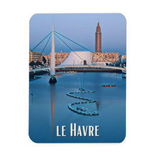 Le Havre Photo Vintage Magnet