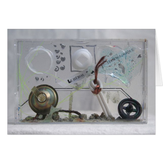 Le Heros Technologique K7 1986 Mixed-media Geek C (Front Horizontal)