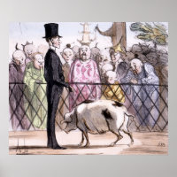 Le Jardin des Plantes a Pekin - Honore Daumier