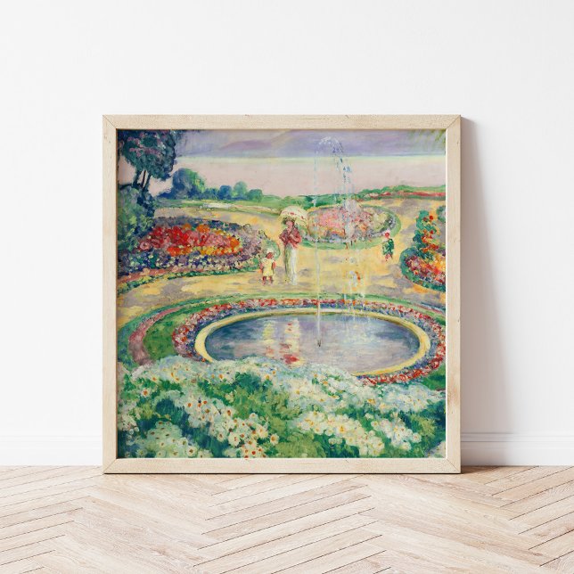 Le Jardin Fleuri | Henri Lebasque Poster (Creator Uploaded)